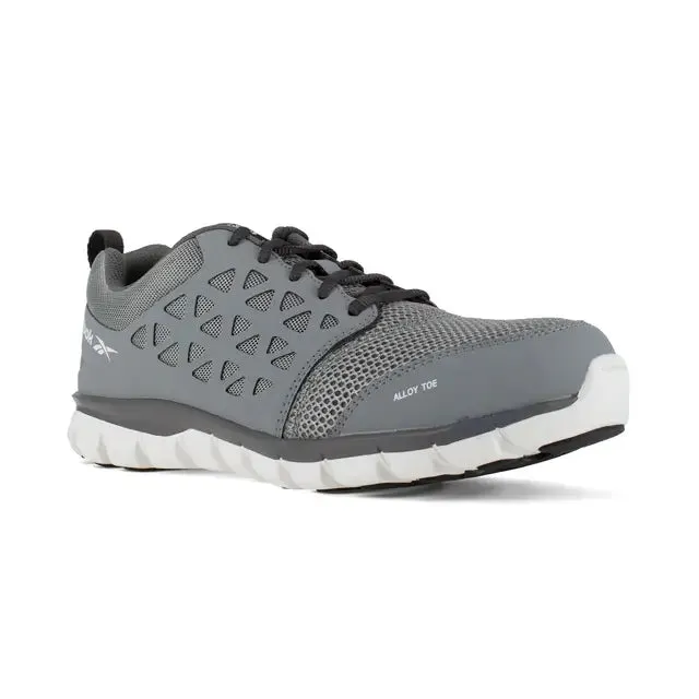 Sublite Cushion Alloy-Zehen Sportschuh für die Arbeit Grau