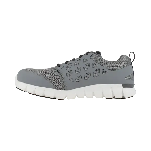 Sublite Cushion Alloy-Zehen Sportschuh für die Arbeit Grau