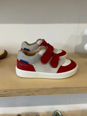 Superfit: Doppelkletterschuhe - Rot / Weiß