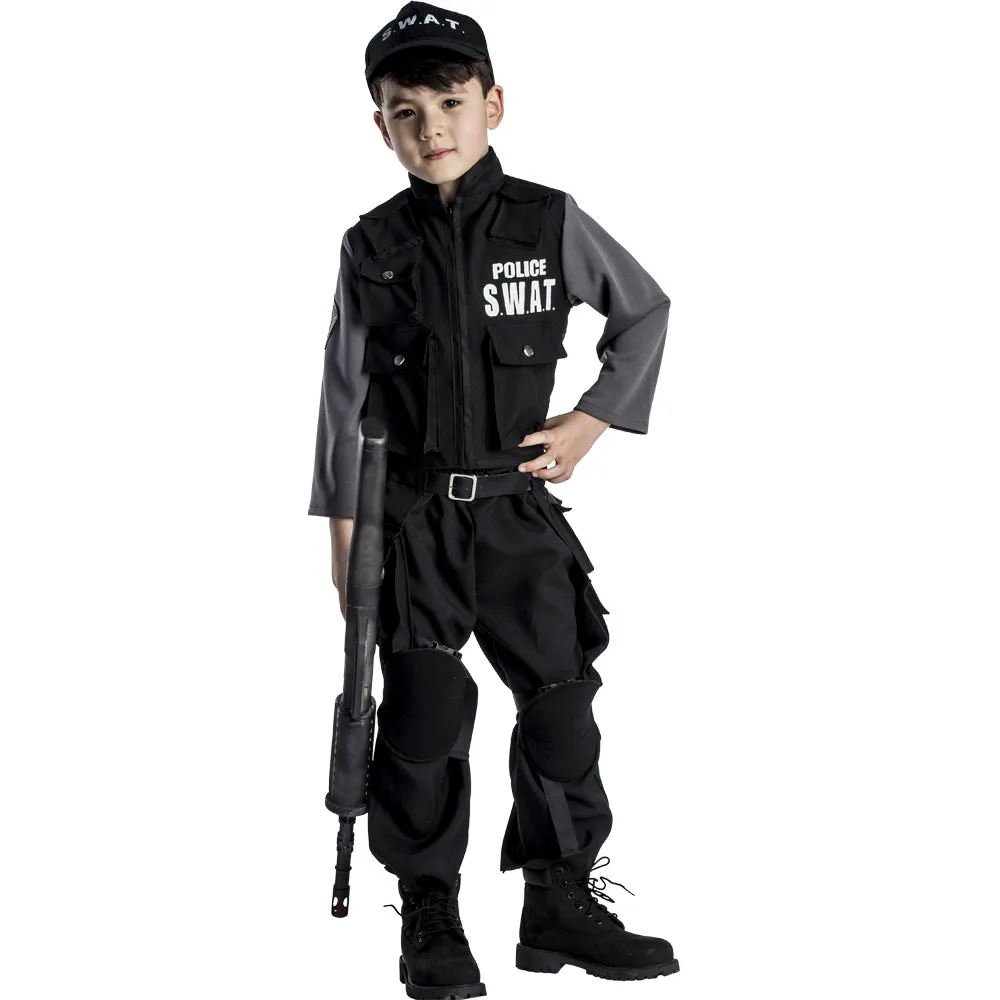 S.W.A.T.-Kostüm - Kinder Babykids_Verkleiden-Amerika