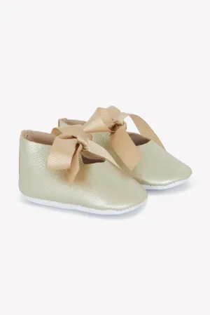 Tartine Et Chocolat Jungen Mädchen BABY ZEREMONIE MÄDCHEN SCHUH1 - Gold