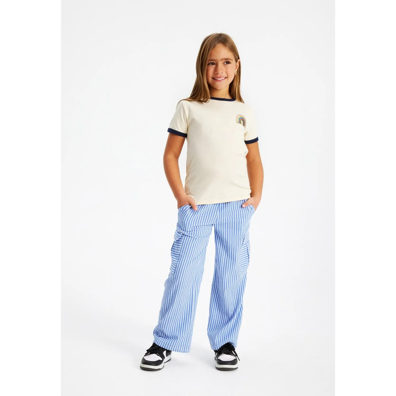 Die neuen China Blue Laila Cargo Hosen für Babys und Kinder_The-New