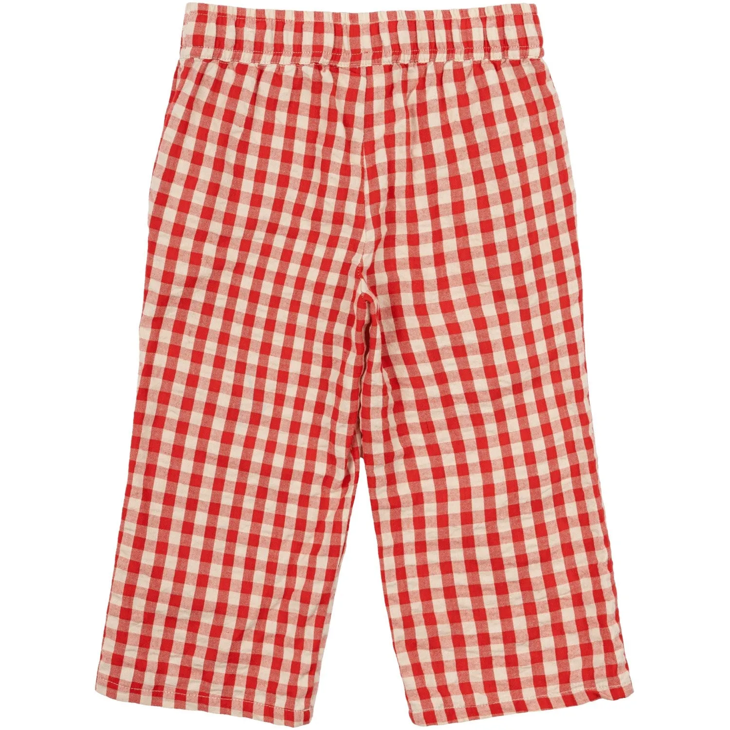 DIE NEUEN Geschwister Poppy Rot Karo Nelly Weite Hose Babykids_The-New-Siblings