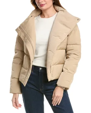 Theory Offset Puffer Jacke