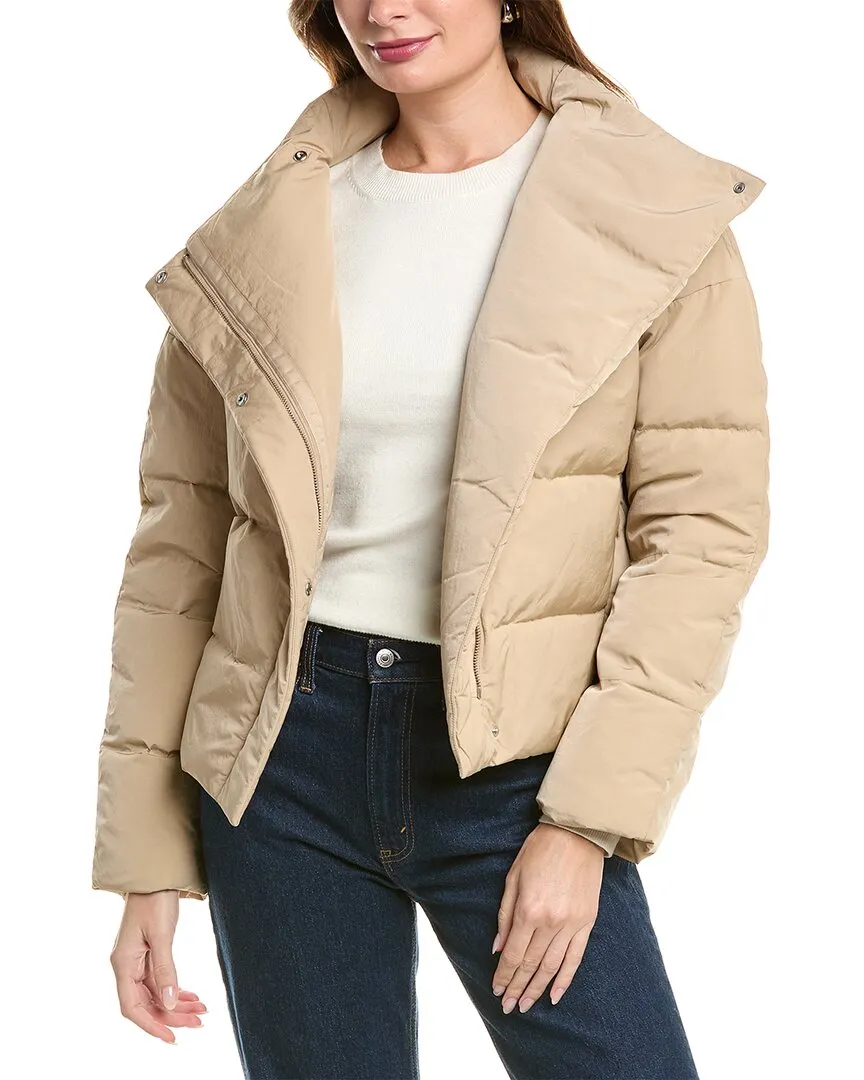 Theory Offset Puffer Jacke