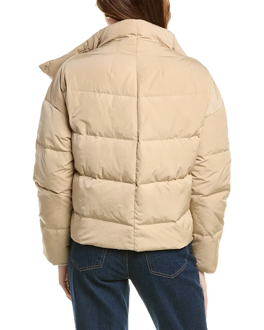 Theory Offset Puffer Jacke
