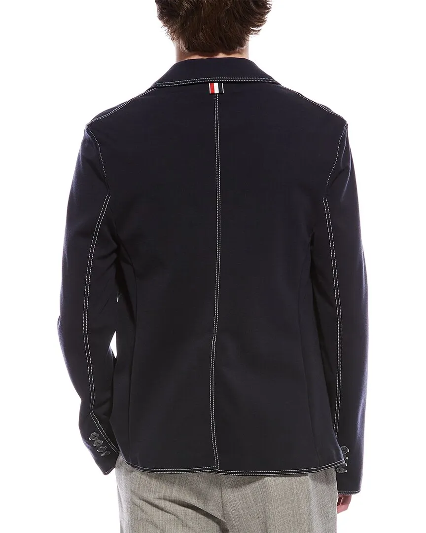 Thom Browne Wollmix-Sportjacke