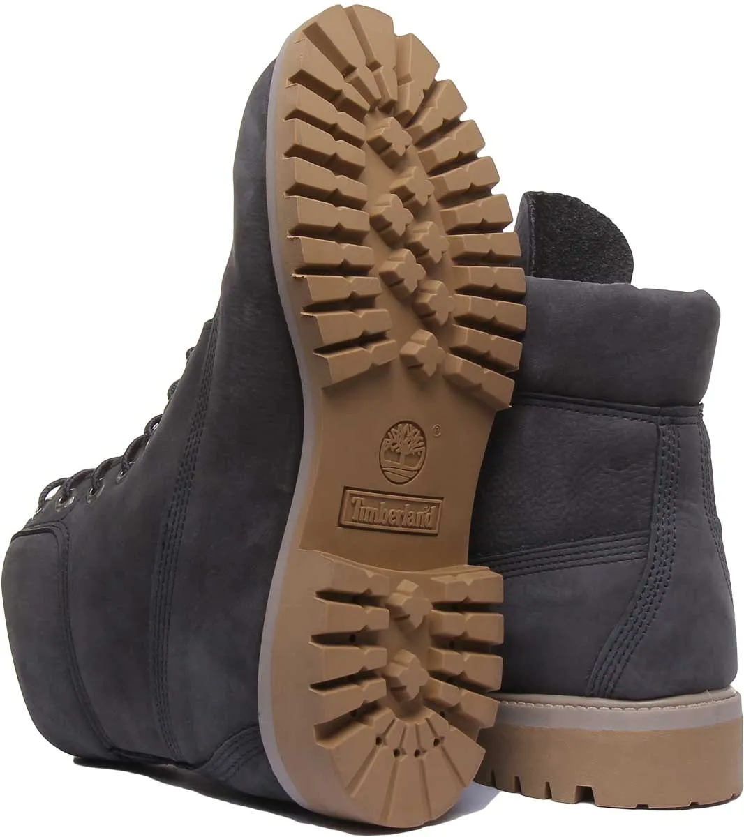 Timberland 6 Zoll wasserdichte Stiefel in dunkelgrau für Herren Schuhe Timberland