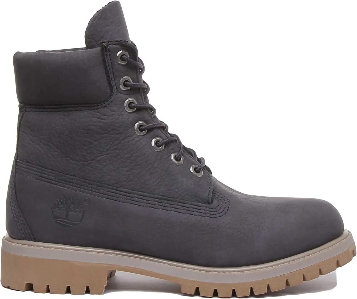 Timberland 6 Zoll wasserdichte Stiefel in dunkelgrau für Herren Schuhe Timberland