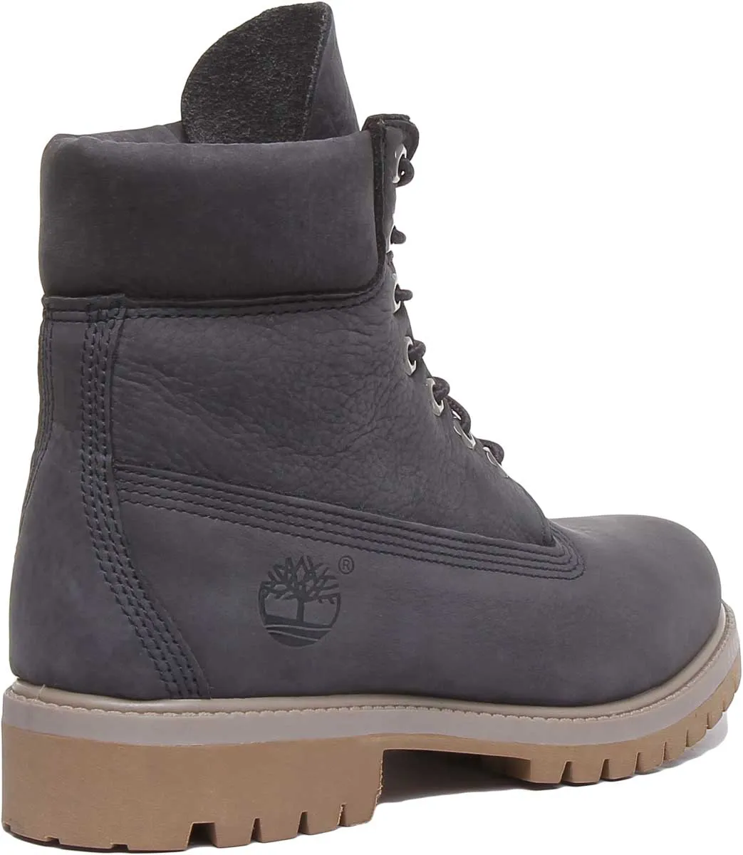 Timberland 6 Zoll wasserdichte Stiefel in dunkelgrau für Herren Schuhe Timberland