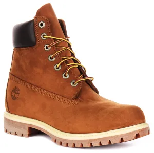 Timberland 72066 6 Zoll wasserdichte Stiefel in Rost für Herren Schuhe Timberland
