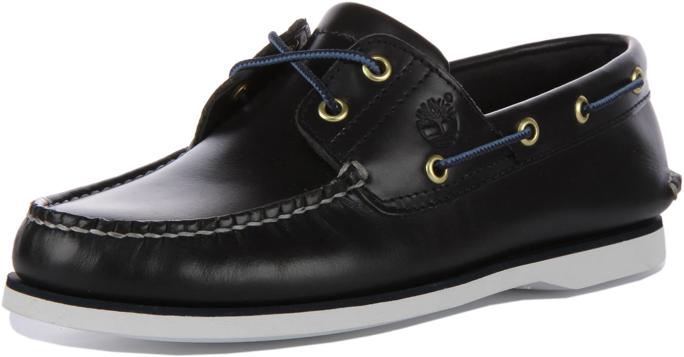 Timberland A5Qu8 2-Ösen-Bootsschuhe in Marineblau für Herren Schuhe Timberland