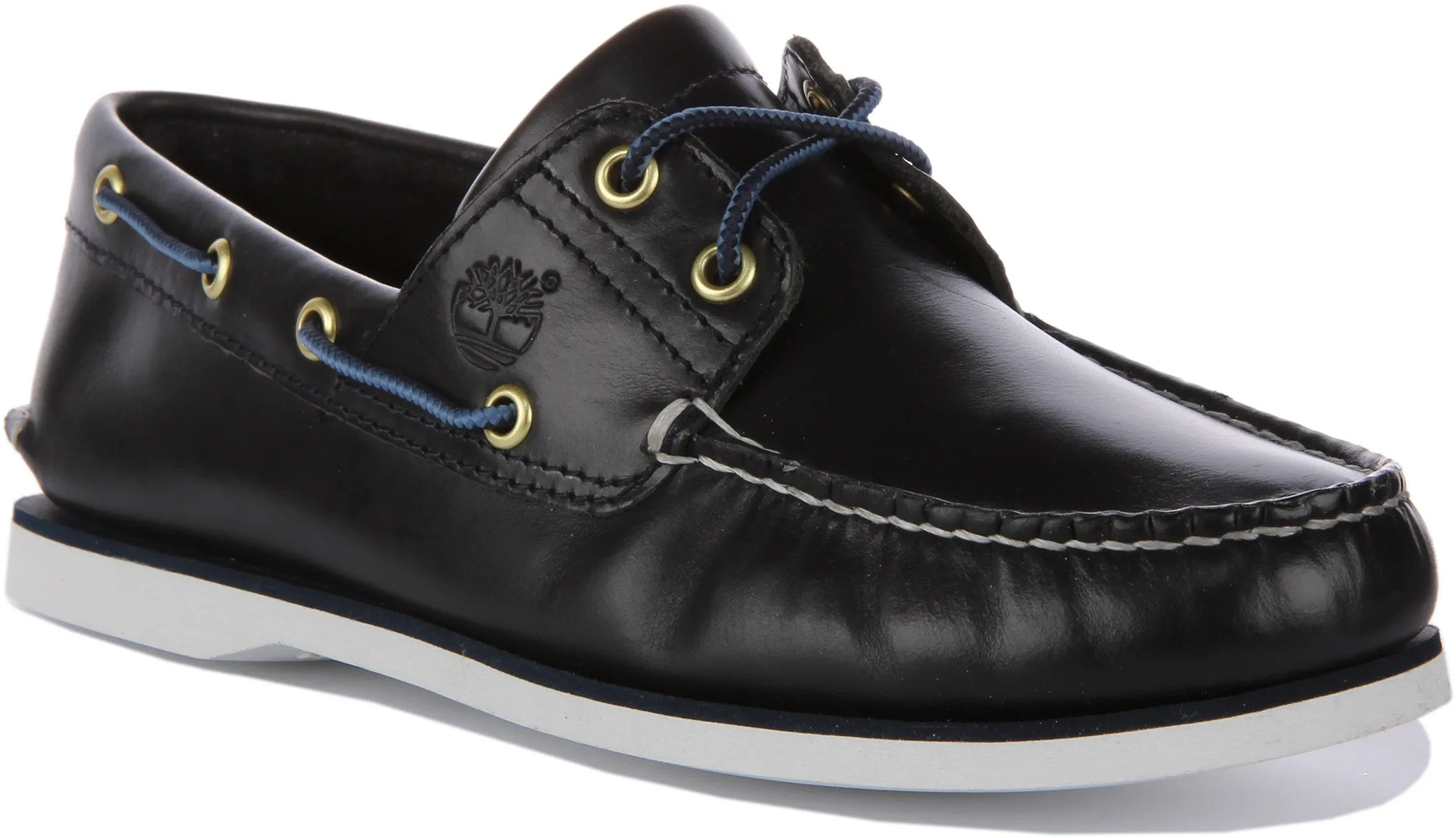 Timberland A5Qu8 2-Ösen-Bootsschuhe in Marineblau für Herren Schuhe Timberland