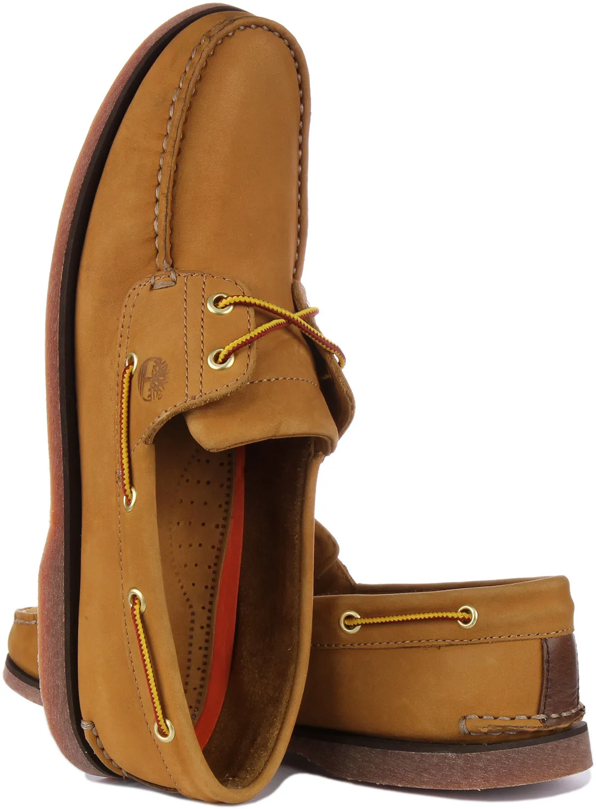 Timberland A5X8W Klassische Bootsschuhe In Weizen Für Herren Schuhe Timberland
