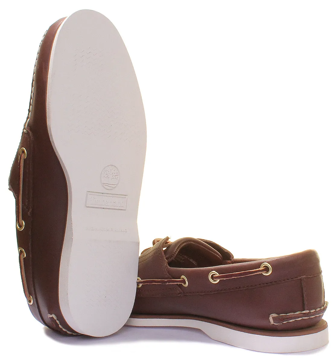 Timberland Classic Bootsschuh In Braun Weiß Für Herren Schuhe Timberland