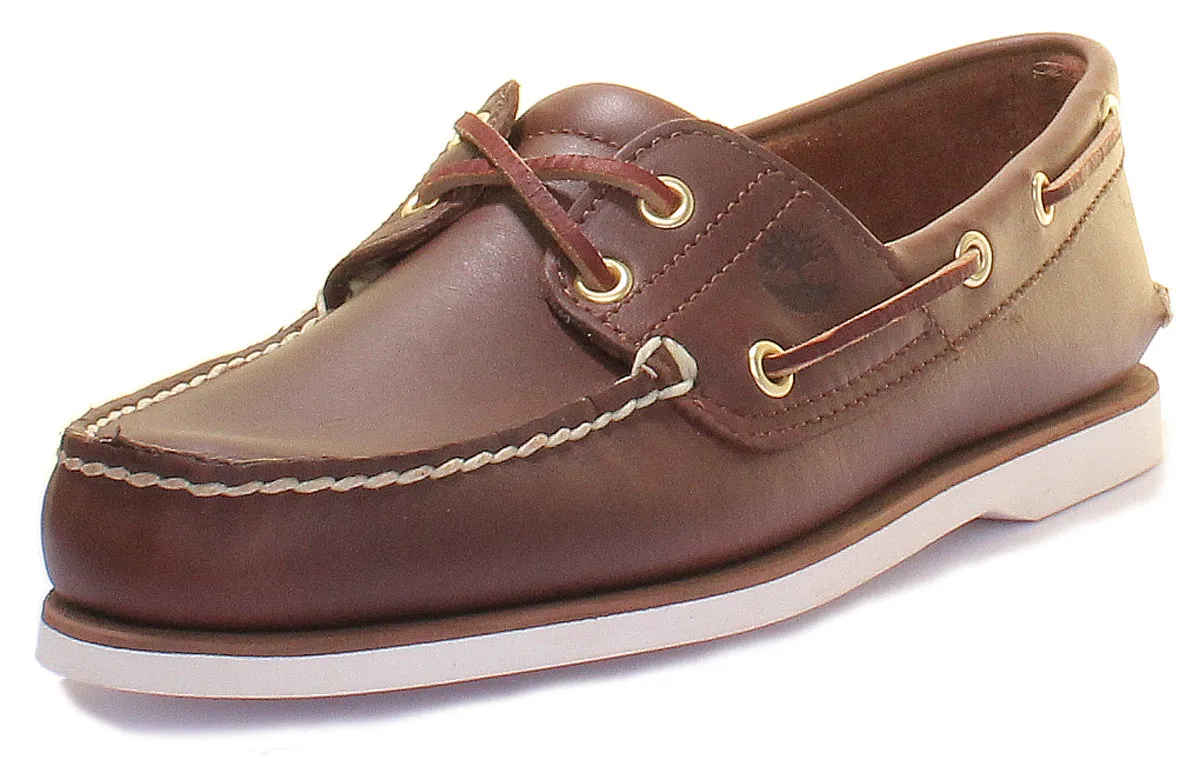 Timberland Classic Bootsschuh In Braun Weiß Für Herren Schuhe Timberland
