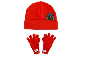 Kinder-Mütze & Handschuh-Set - Schwarzer Bär Babykids_Flapjackkids