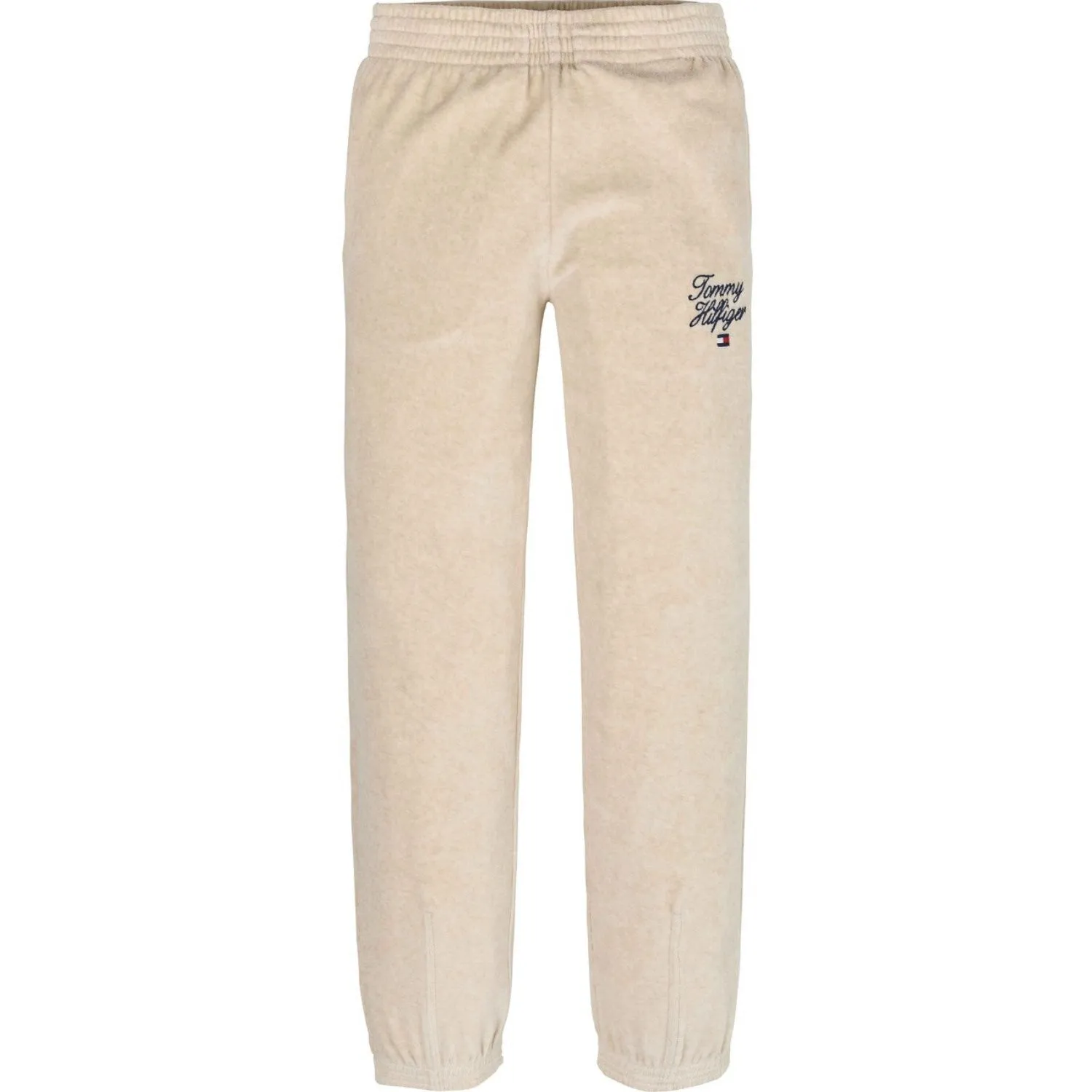 Tommy Hilfiger Melierter Oat Script Velourshose Babykids_Tommy-Hilfiger