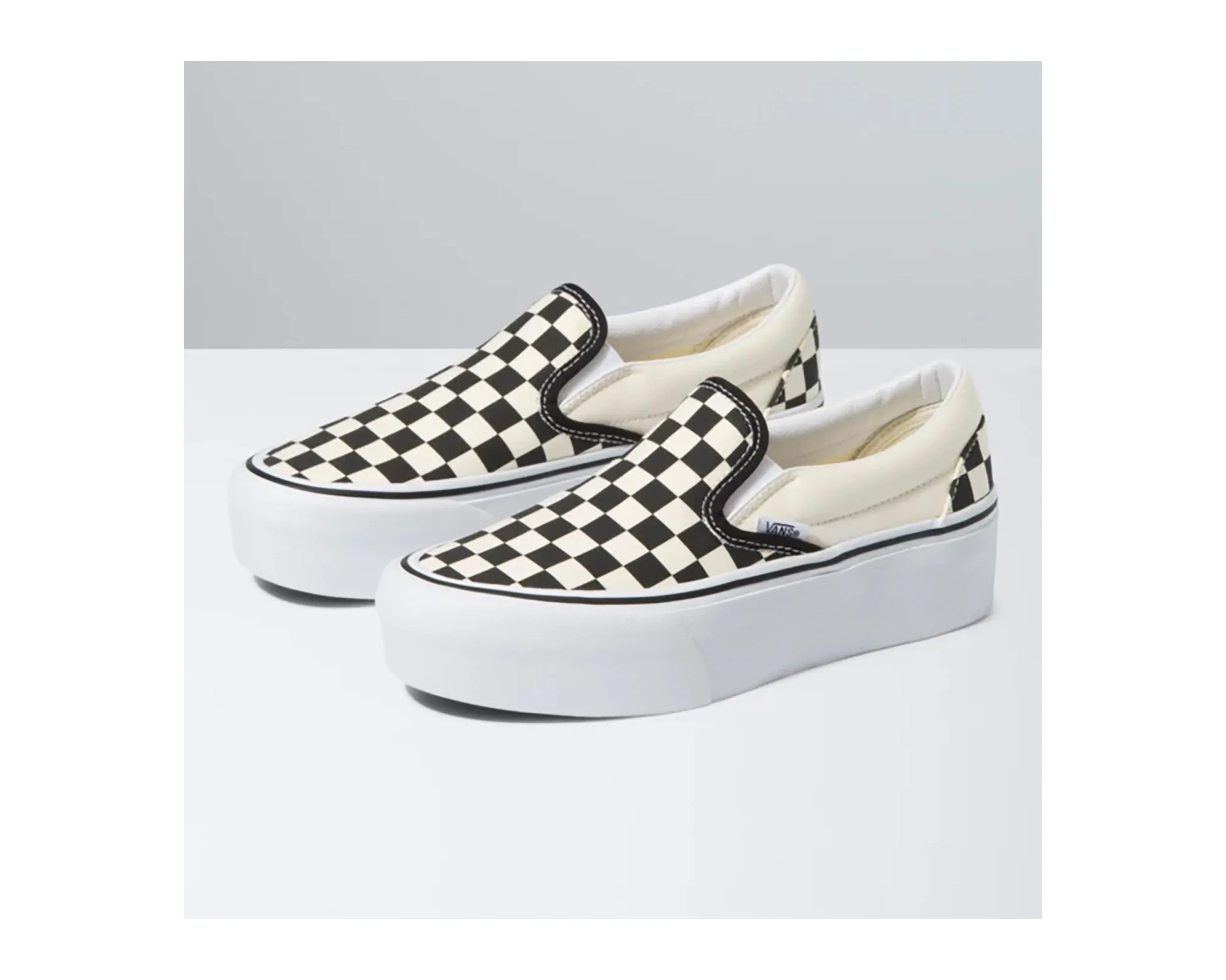 Unisex Klassische Slip-On Stackform