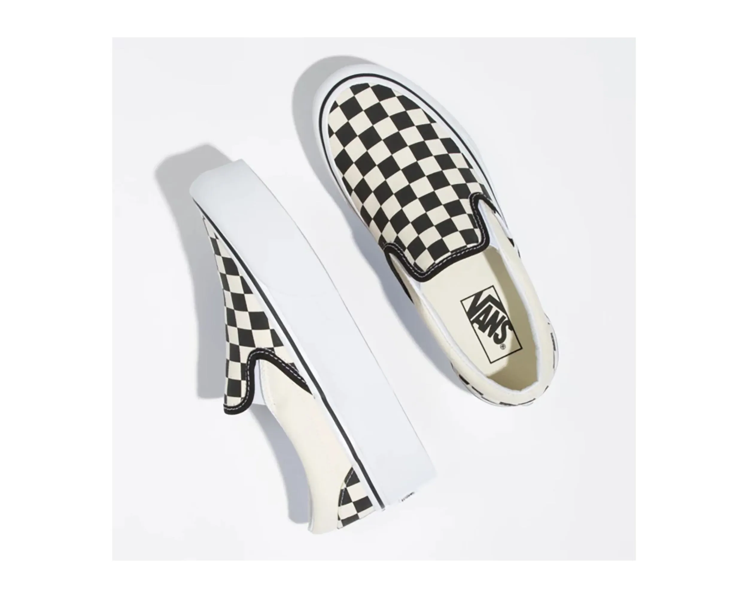 Unisex Klassische Slip-On Stackform
