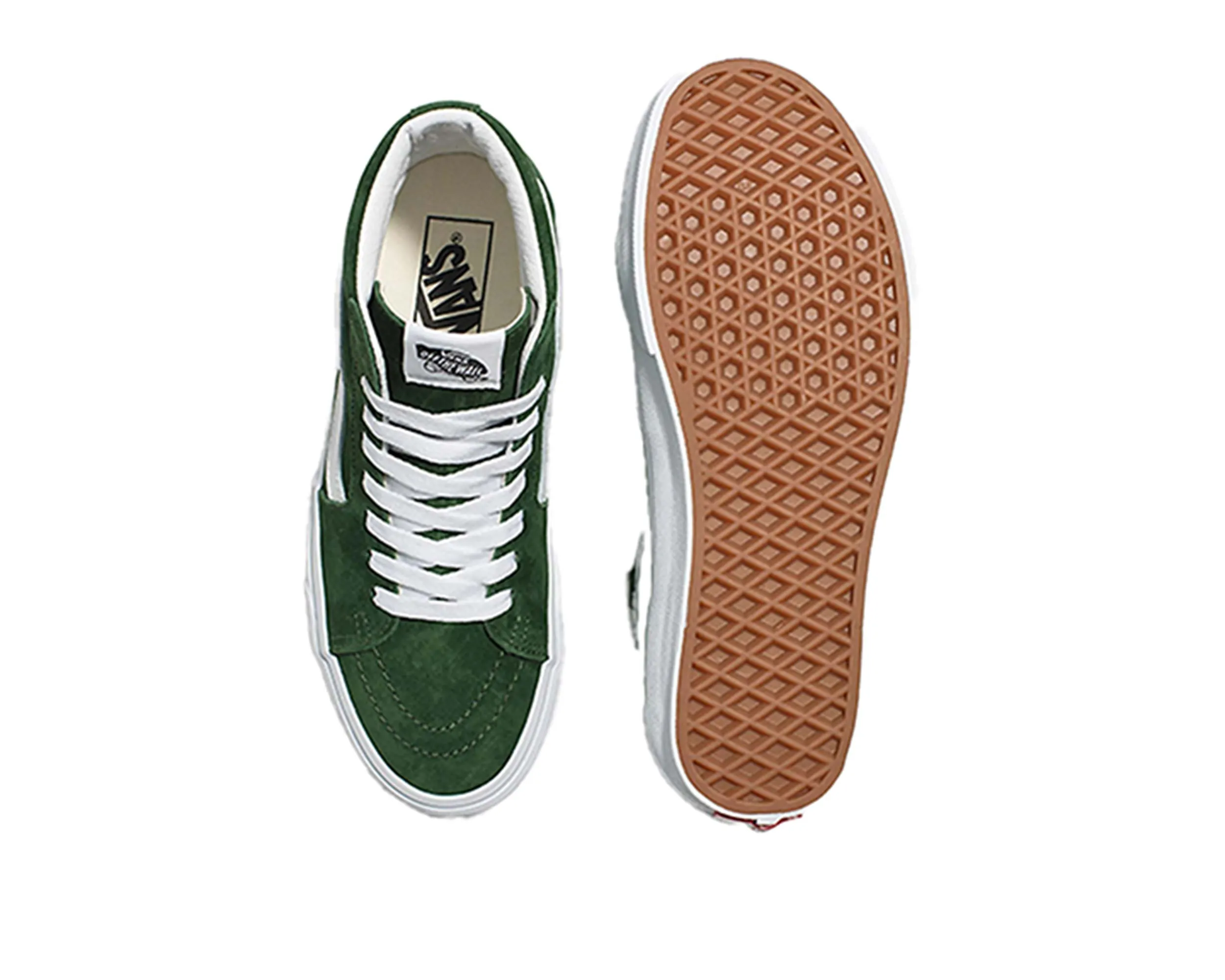 Unisex Sk8 Hi Schweinsleder-Suede