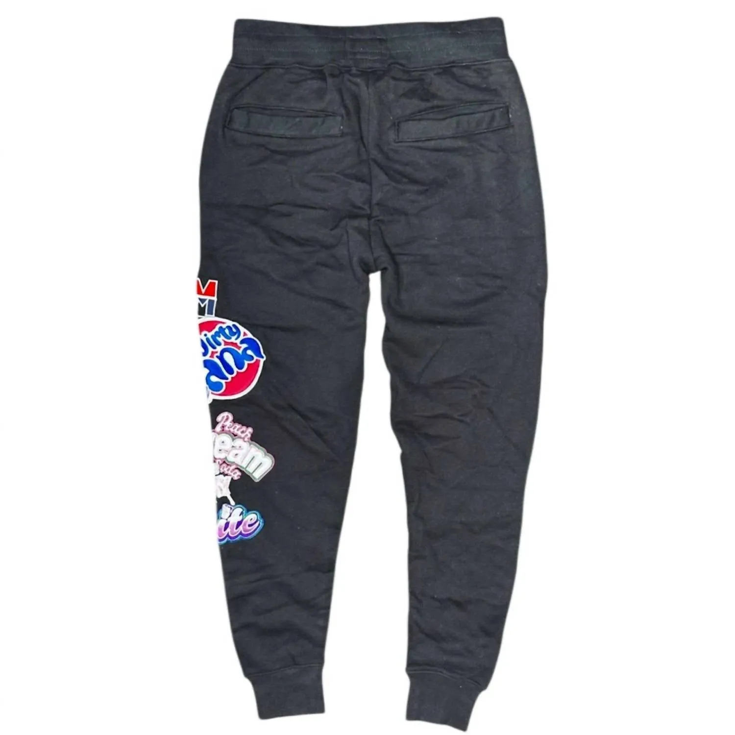 Unisex-Team-Sweatpants in Schwarz