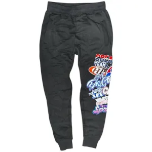 Unisex-Team-Sweatpants in Schwarz