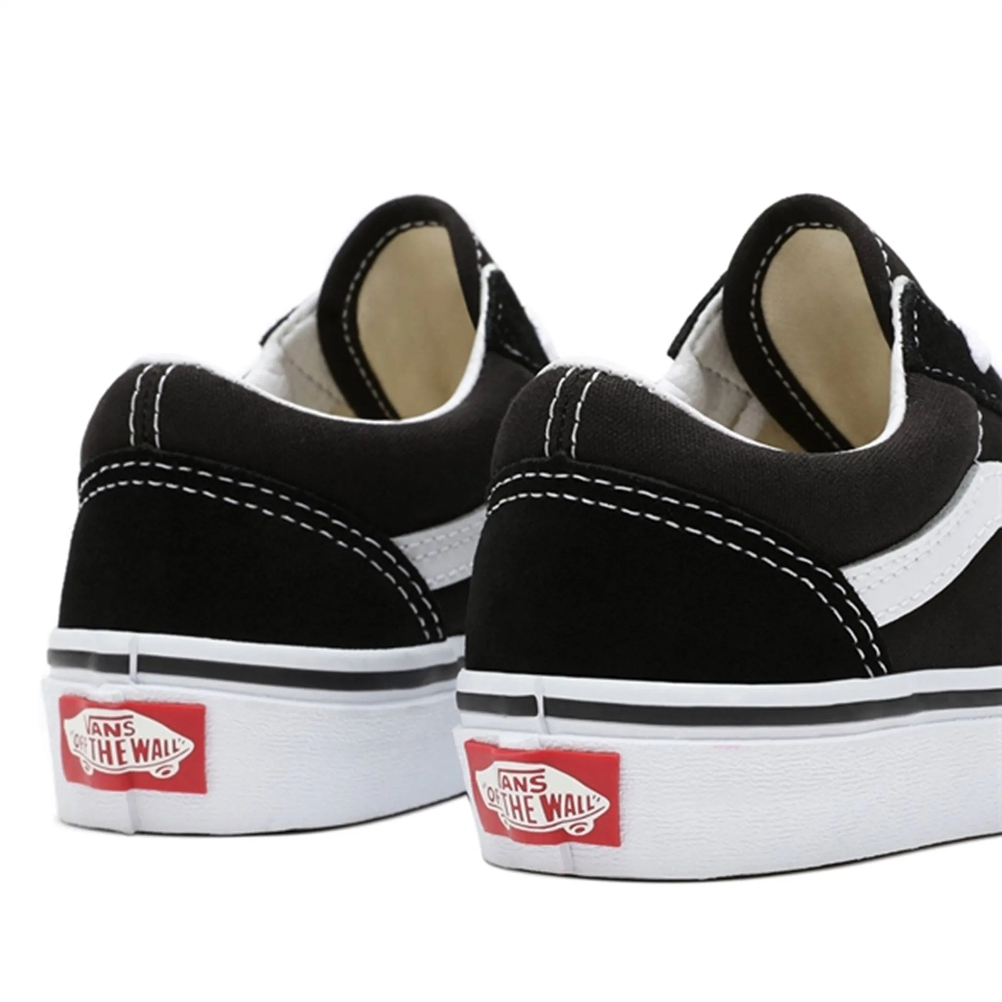 VANS Old Skool Schuhe in Schwarz/Reinweiß
