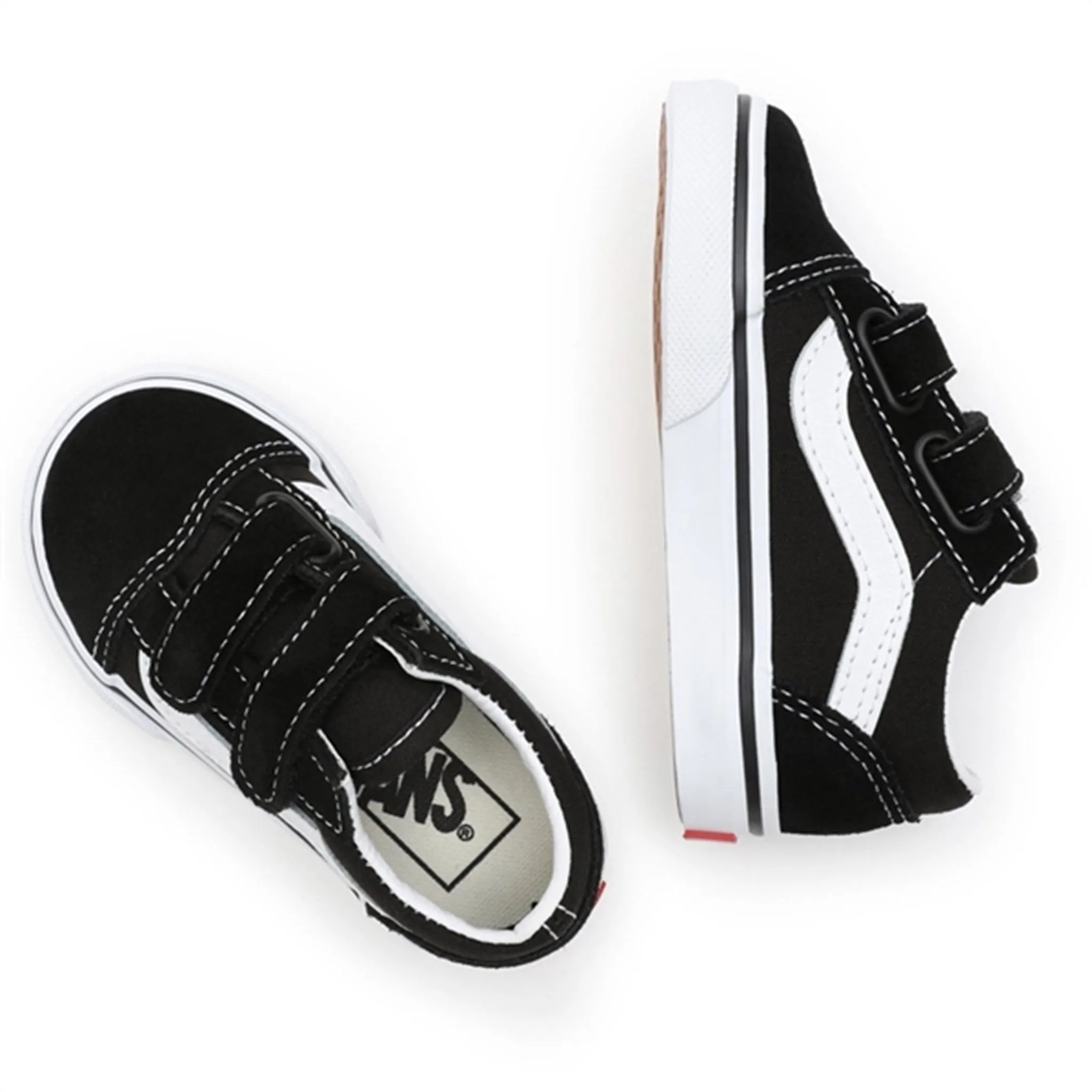 VANS Old Skool V Schwarze Schuhe Vans