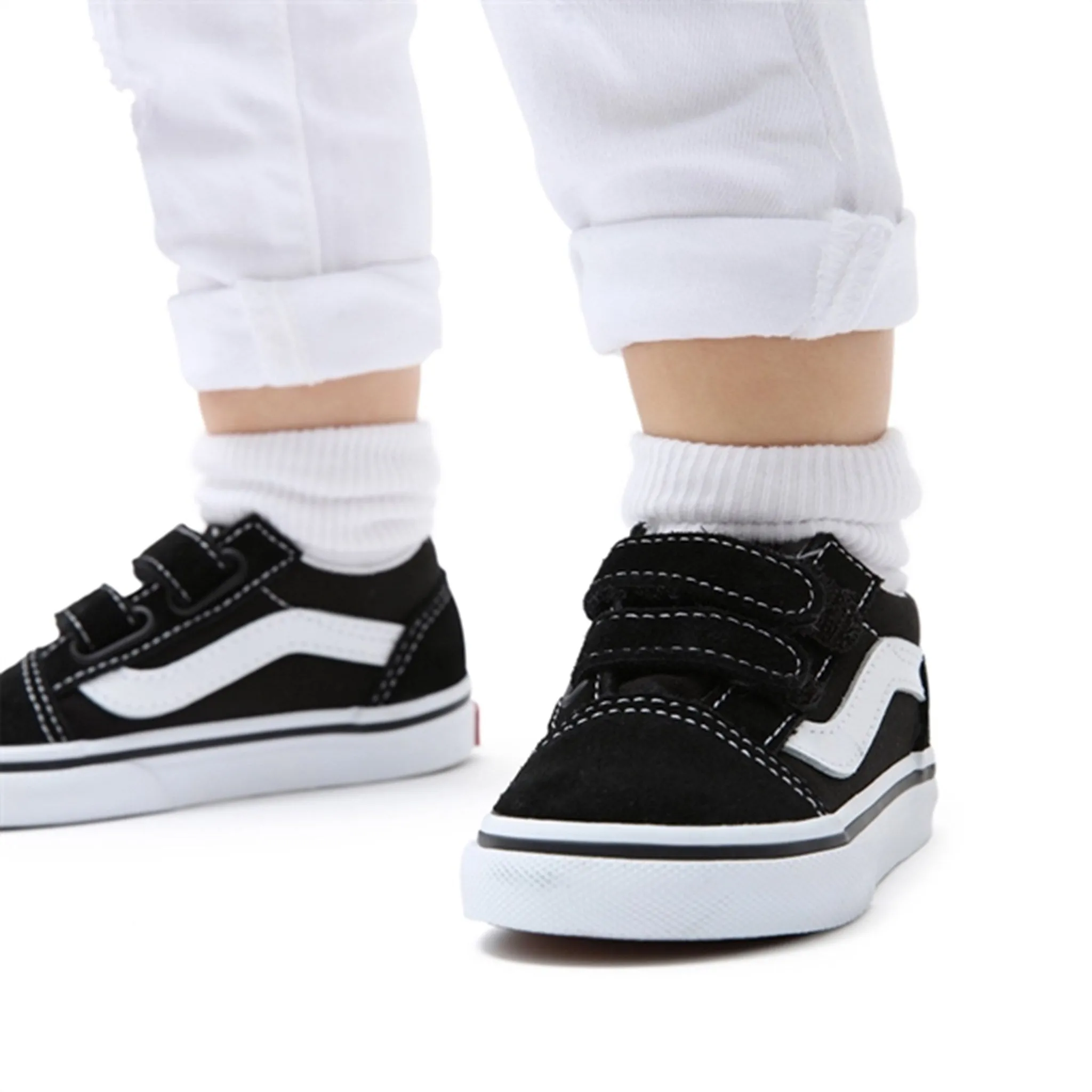 VANS Old Skool V Schwarze Schuhe Vans
