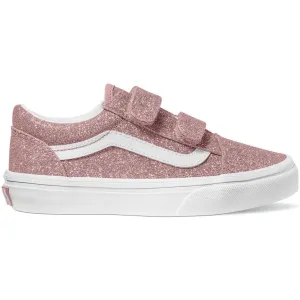VANS Old Skool V Glitzer in Roségold