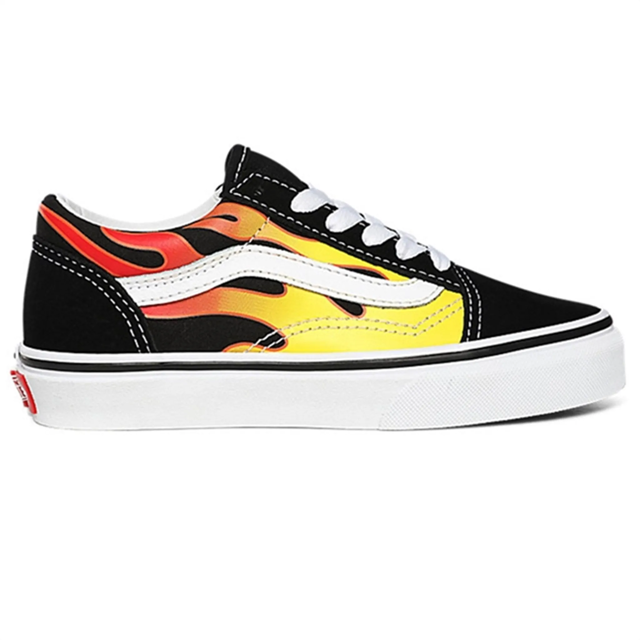 VANS UY Old Skool Flame Sneakers Schwarz/Reinweiß Vans