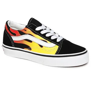 VANS UY Old Skool Flame Sneakers Schwarz/Reinweiß Vans