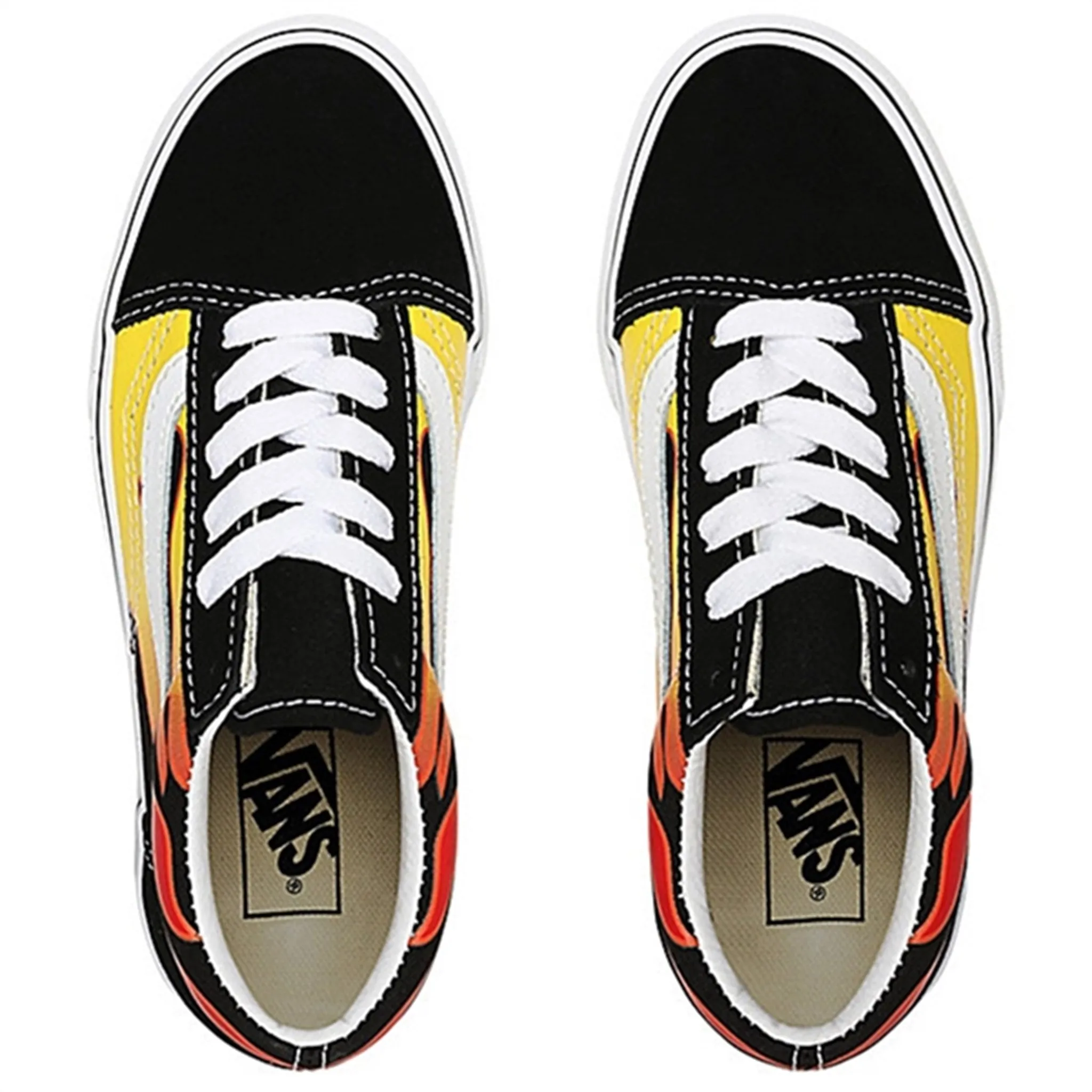 VANS UY Old Skool Flame Sneakers Schwarz/Reinweiß Vans