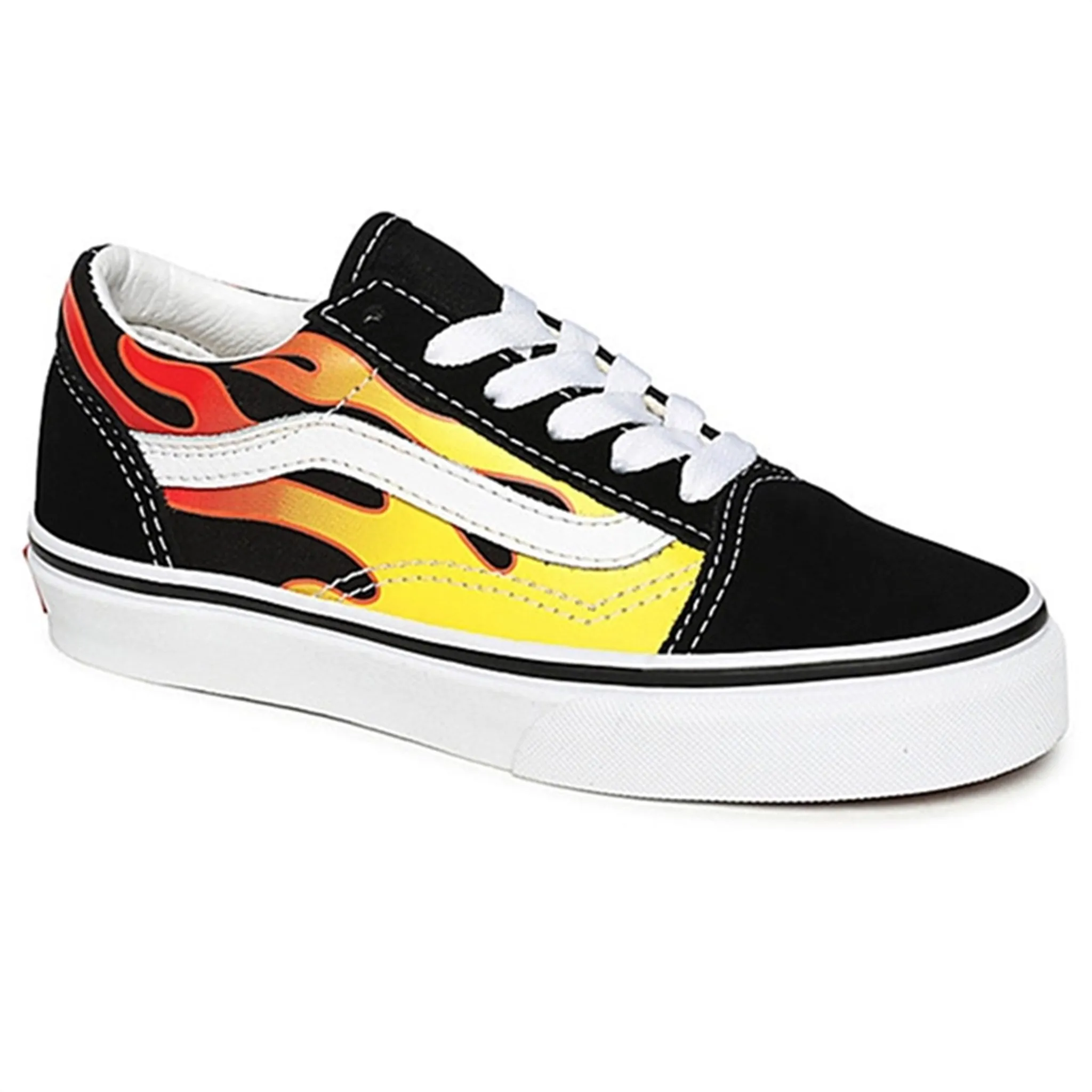 VANS UY Old Skool Flame Sneakers Schwarz/Reinweiß Vans