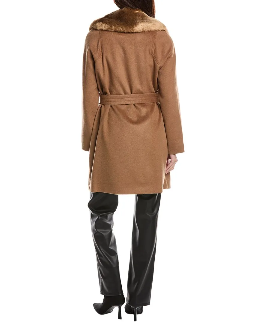 Via Spiga Woll-Mix Wickelmantel