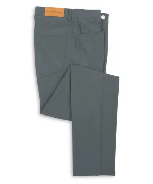 Warp-Knit 5-Taschen-Hose, Petrol