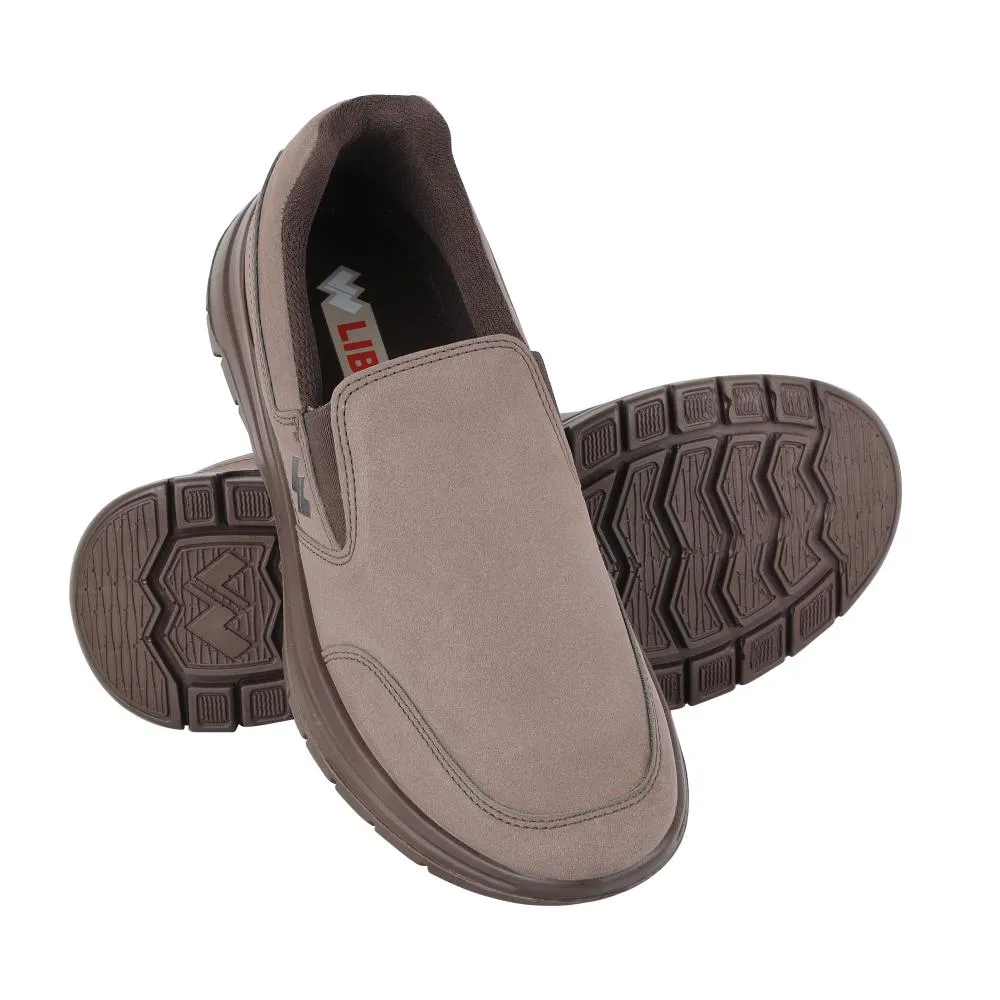 Warrior Brown Schnürsenkellose Freizeitschuhe Für Herren Casual-Walk Von Liberty