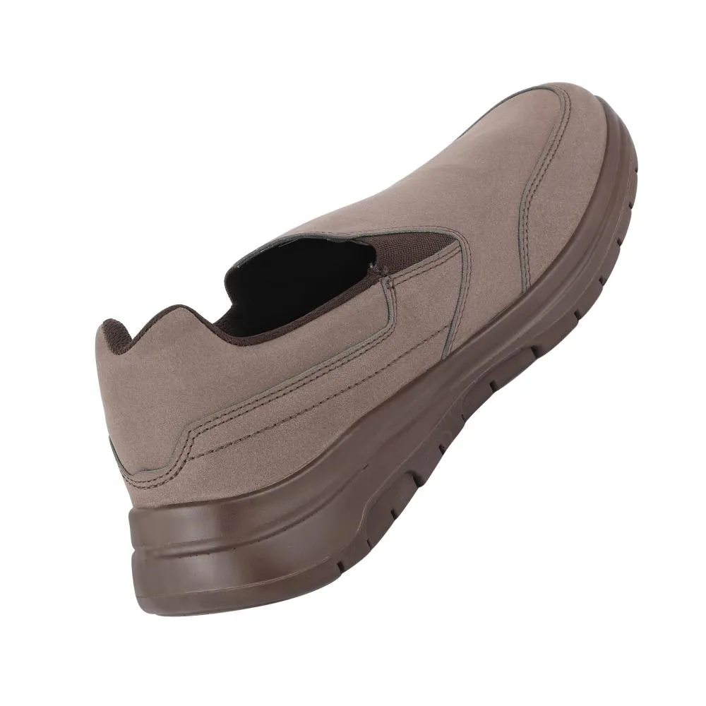 Warrior Brown Schnürsenkellose Freizeitschuhe Für Männer Casual-Walk Von Liberty