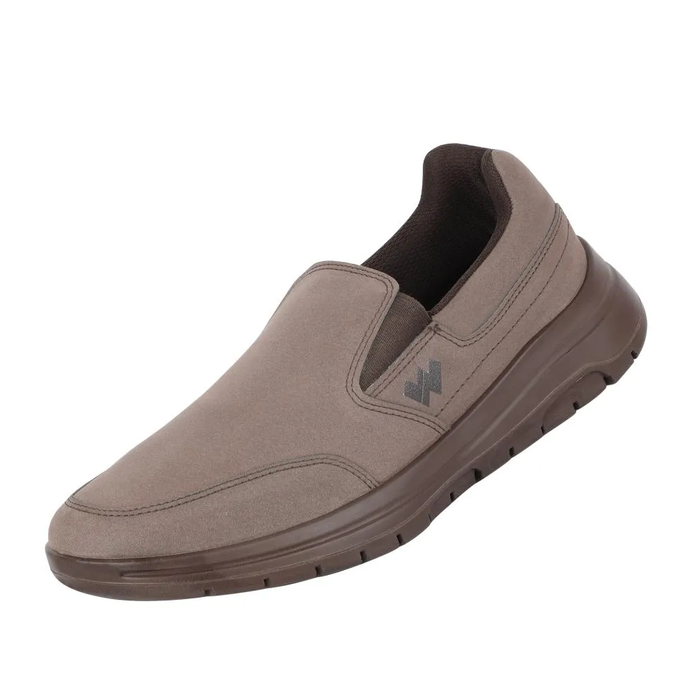 Warrior Brown Schnürsenkellose Freizeitschuhe Für Männer Casual-Walk Von Liberty