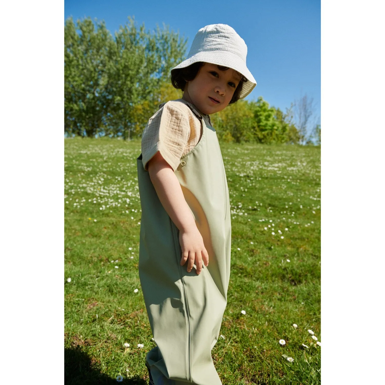Weizen Grüner Tee Regenbekleidung Charlo Overall Weizen