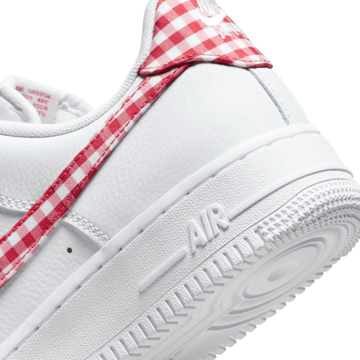 Wmns Air Force 1 '07 'Gingham Rot'