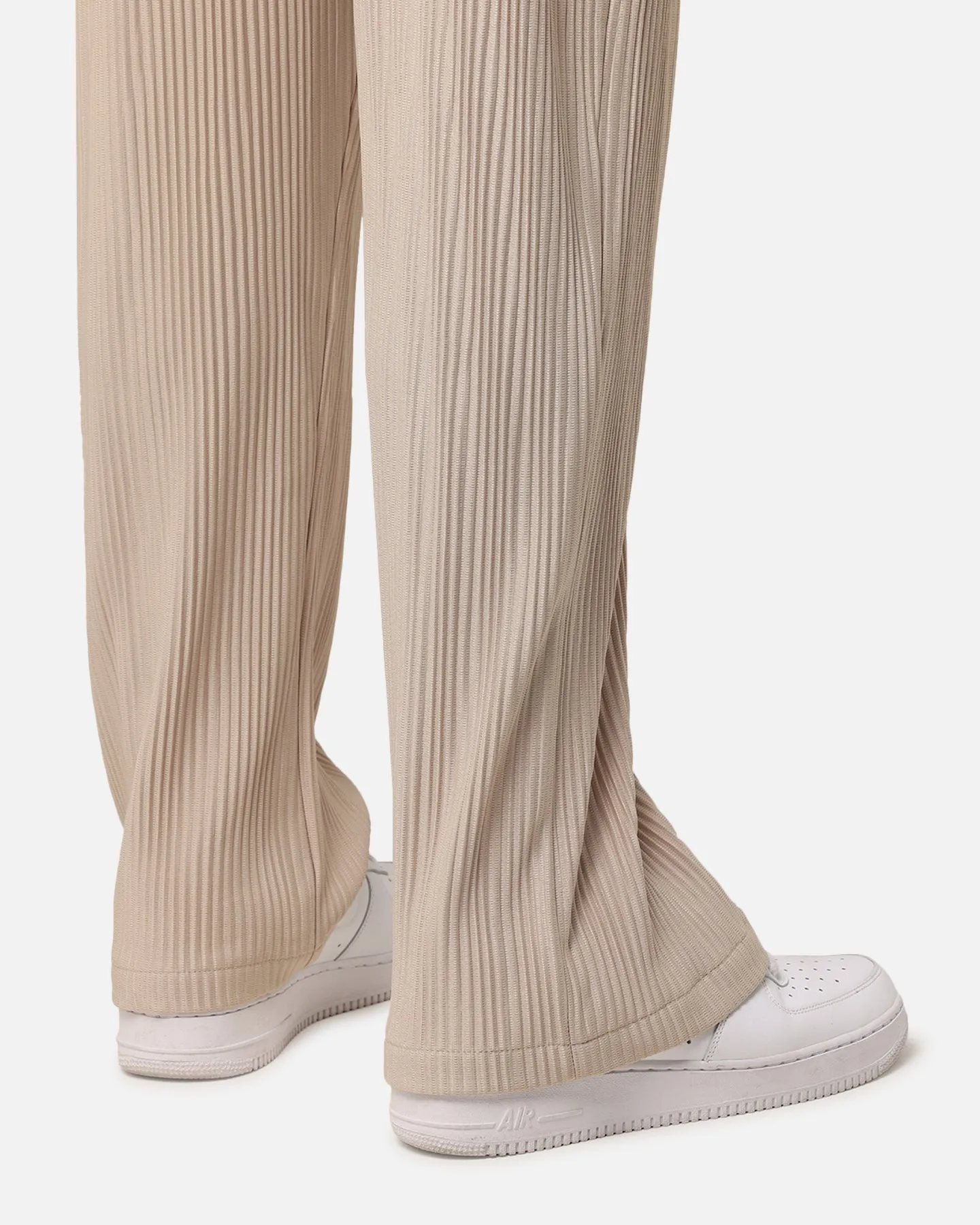 XXIII Plisseehose Beige