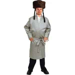 Yerushalmi Chasidischer Bekitcha Rabbiner Mantel - Erwachsene Babykids_Kleider-Amerika